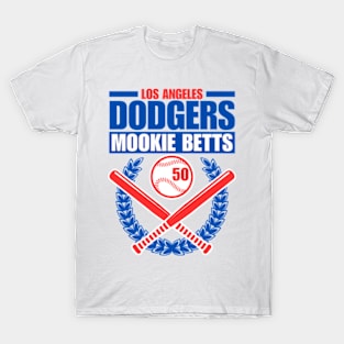 LA Dodgers Betts 50 Baseball T-Shirt